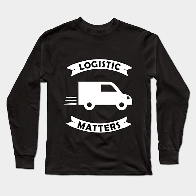 Transportation and logistics Long Sleeve T-Shirt by Karpatenwilli